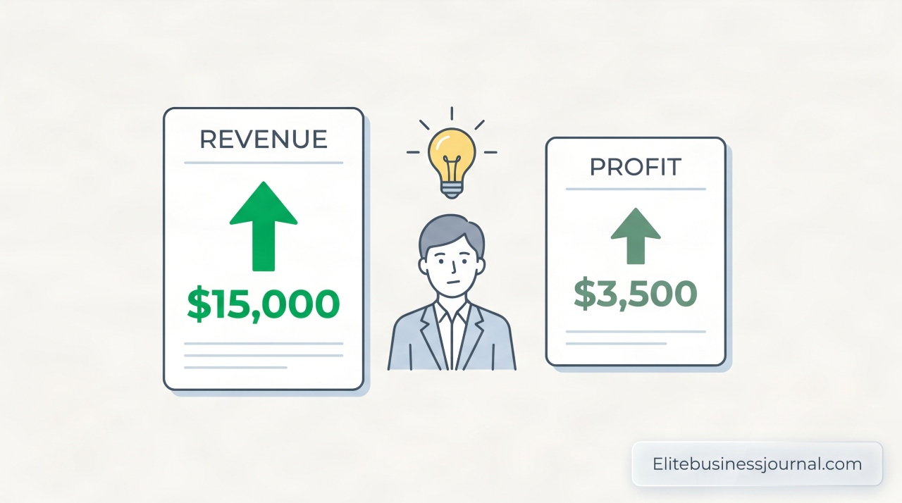Difference Between Revenue and Profit