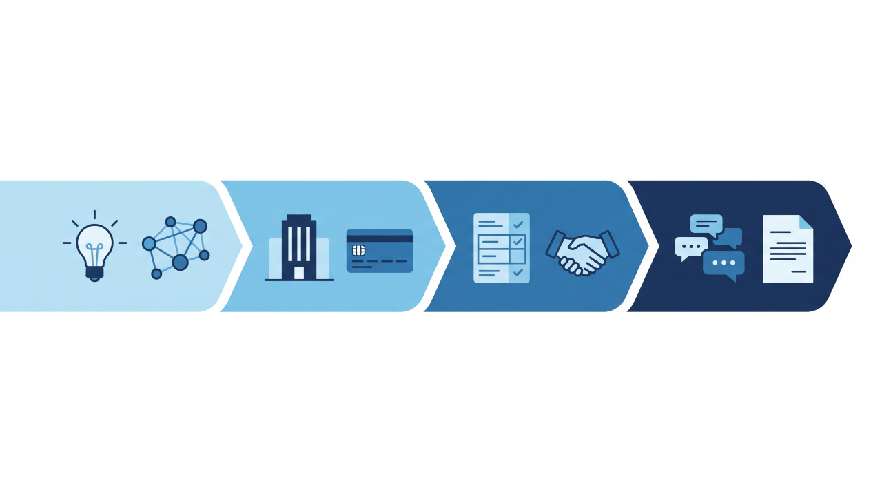 A four-week action plan timeline for starting a consulting business in the UK