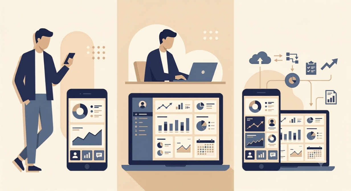 Flat illustration comparing three HR support models for UK small businesses.