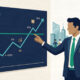 Small business owner checking VAT registration turnover figures in the UK.