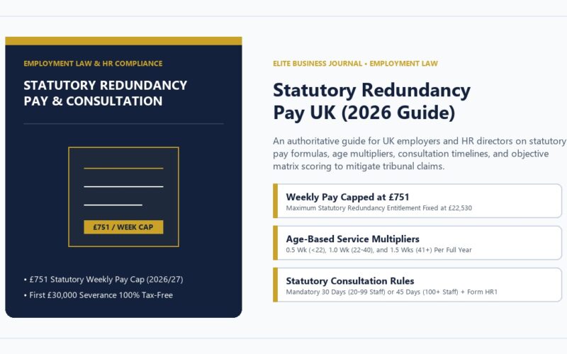 Statutory Redundancy Pay UK 2026 Weekly Pay Cap Age Multipliers and Consultation Guide