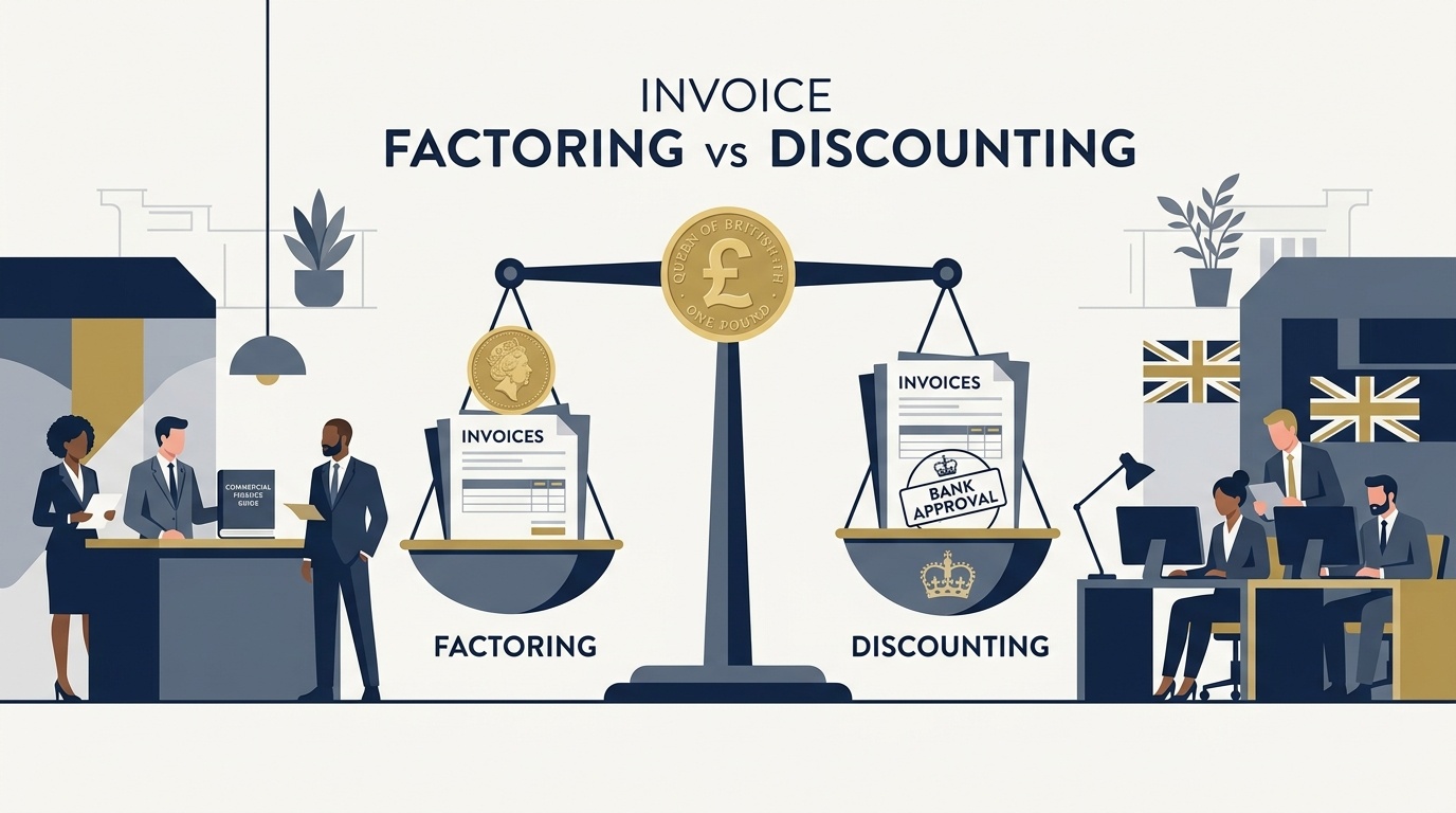 Invoice Factoring vs Invoice Discounting UK 2026 Comparison and Rates Guide