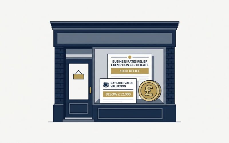 Small Business Rates Relief 2026 Complete UK Guide Vector