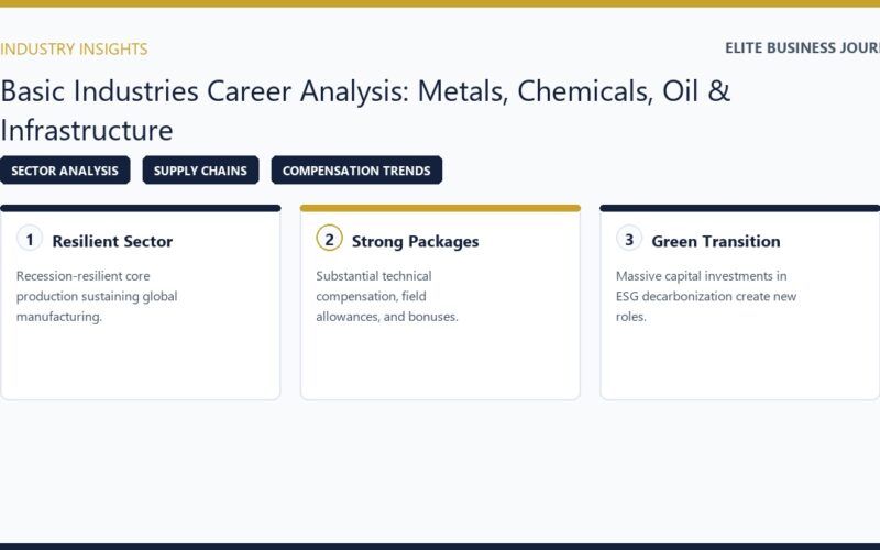 Basic Industries Career Path Overview Compensation and Job Stability