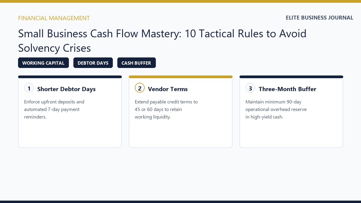 Cash Flow Tips Every Small Business Owner Needs to Know Working Capital