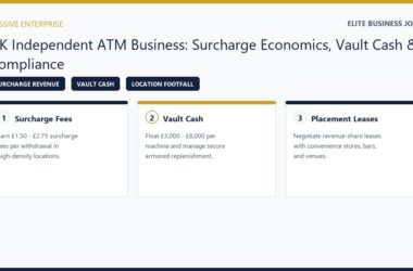 Cash Machine Business ATM Ownership and Surcharge Profitability