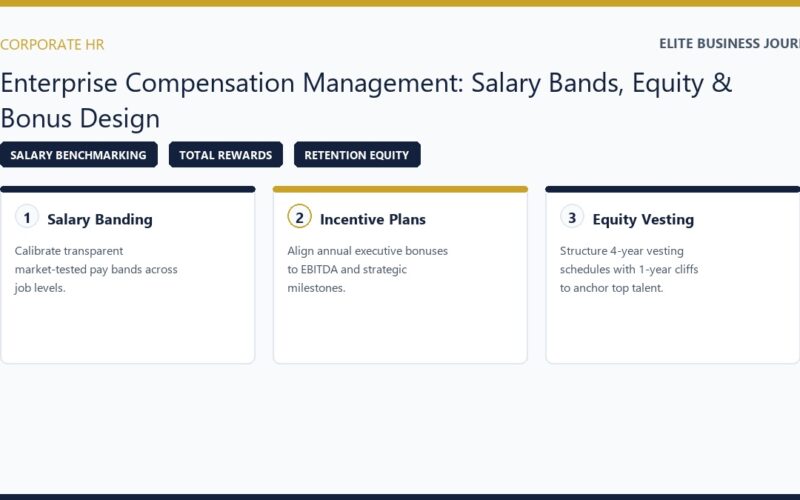 Enterprise Compensation Management Guide for Large Organizations