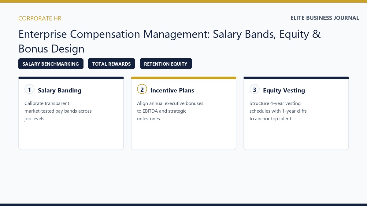 Enterprise Compensation Management Guide for Large Organizations