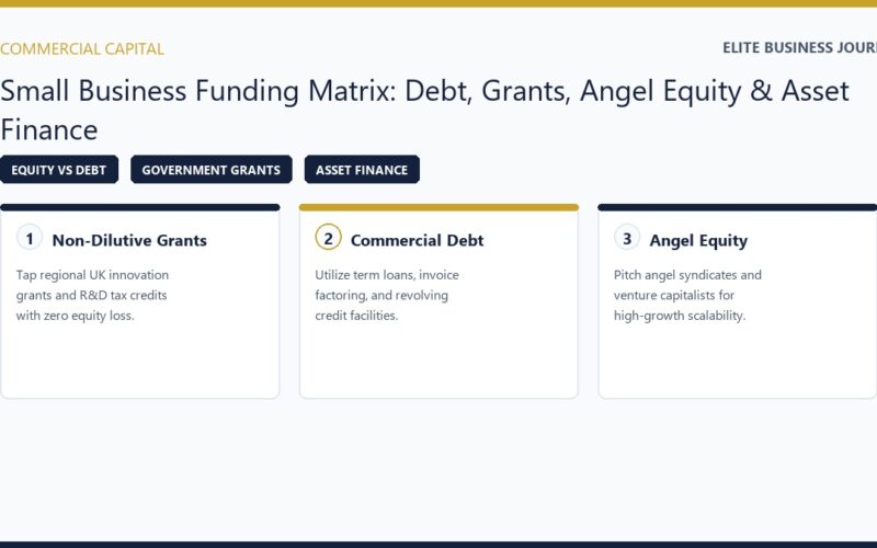 How to Fund a Small Business Complete Guide to Debt Equity and Grants