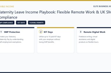 How to Make Money on Maternity Leave SMP Rules and Remote Income