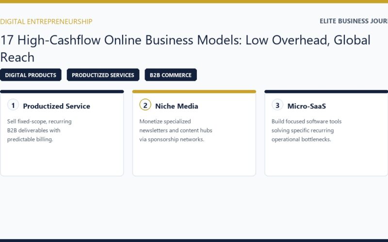 17 Online Business Ideas That Actually Make Money Low Overhead
