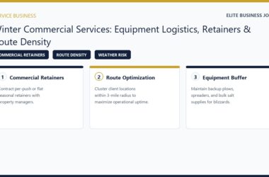 Snow Removal Business Plan Equipment Pricing and Commercial Contracts