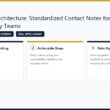 Complete Guidelines for Structuring Contact Notes in Your CRM