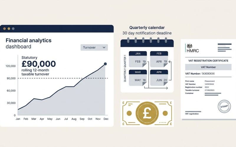 When Do You Need to Register for VAT in the UK 90k Threshold Vector Guide