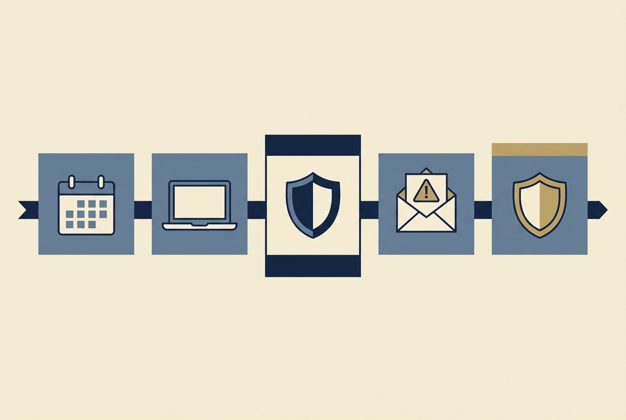 Timeline of claims-made professional indemnity insurance, retroactive date and run-off cover